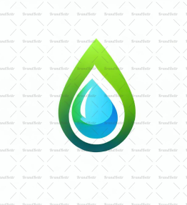 Wassertropfen und Blatt